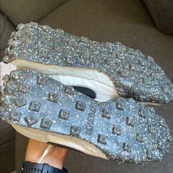 Nike Women's waffle racer crater White and Black Sneakers size 7.5 - Picture 7 of 12